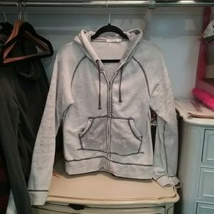 Grey distressed jacket